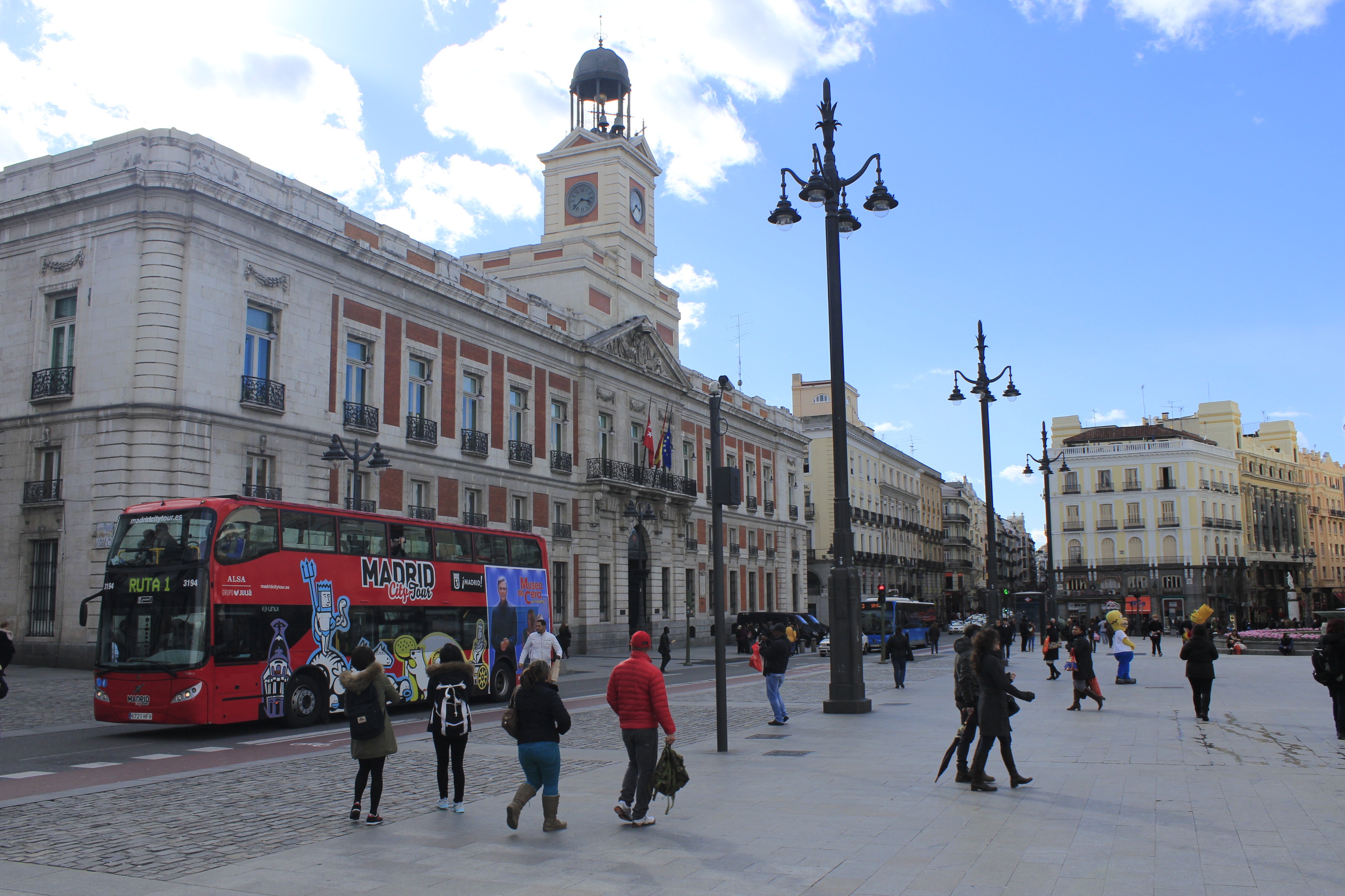 Landscape of tourism in Madrid free image download