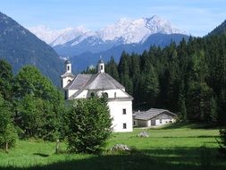 Maria Kirchental Sanctuary is a church in St. Martin Lofer, Austria
