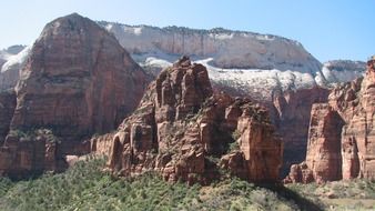 rocks on top of the mountain