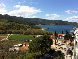 greek town near the mediterranean sea