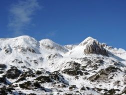 carega mountain in Italy