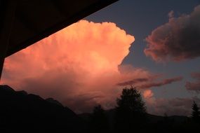 dolomites clouds
