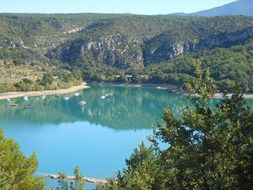 Verdon Gorge in the southeast of France