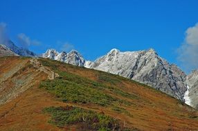 mountains landscape, japan