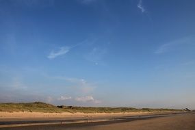 north sea beach, holland
