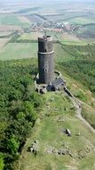 ruins castle landscape