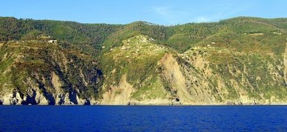 mountain liguria, italy