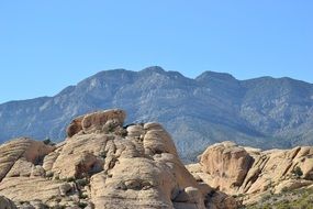 Landscape of Canyon in California