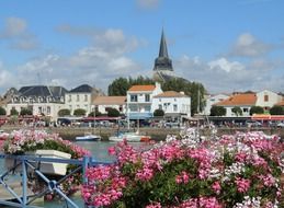 beautiful panorama of Saint-Gilles