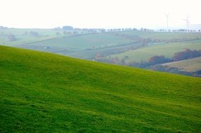 photo of green agricultural fields