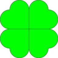 four leaf clover for luck