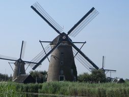 windmills in the netherlands