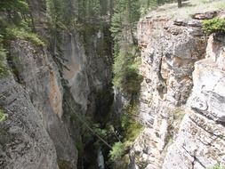 Landscape of Canada Canyon