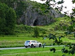 extraordinarily beautiful cave road