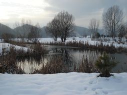 winter lake