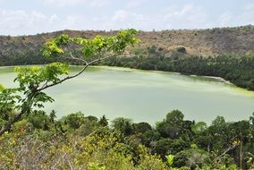 dziani lake indian ocean