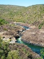 blue water of Tocantizinho river