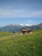 alps mountains amazing view