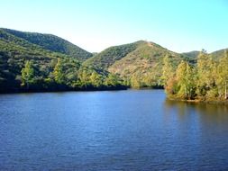 panorama of lake guillena