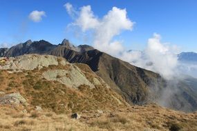beautiful andscape in the Alps