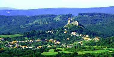 roya saadat castle mountains, hungary