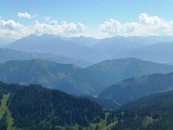 perfectly charming alpine landscape