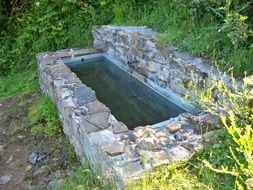 water trough for livestock