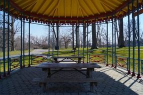 gazebo in druid hill park