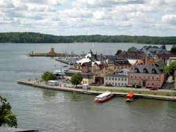 coastline in Sweden
