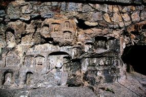 historical ancient buddha cave