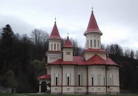 traditional orthodox church in the countryside