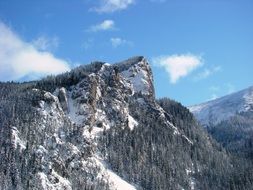 Tatra mountains in the winter