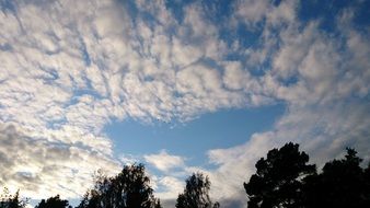 amazing clouds in the sky