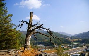 mountain scenery of Korea