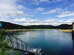 Edersee is a reservoir, Germany
