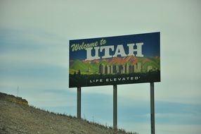 "Desert" sign in Utah