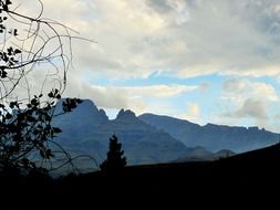 majestic view of Drakensberg