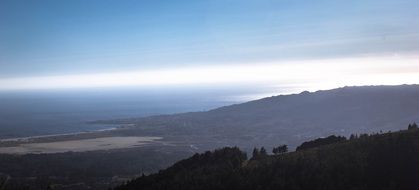 panorama of the picturesque beach