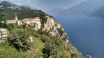 village in the garda lake