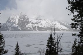 Grand Teton National Park in winter