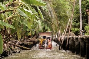 Boat in the canal