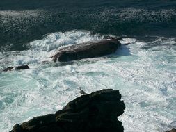 panorama of the rocky cantabrian coast