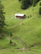 hut in the meadows