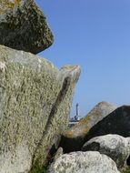 cliffs on the atlantic coast in Brittany