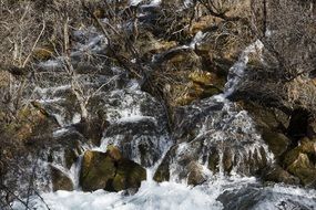 winter landscape in Sichuan