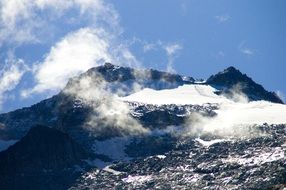 Landscape with Aneto Mountains
