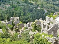 ancient monastery ruins