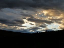 beautiful moody sky