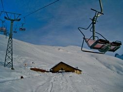 winter chairlift