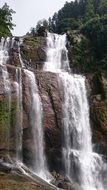 rock waterfall